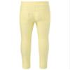Aislor Girls Stretch Leggings Athletic Pants Workout Running Yoga Sports Footless Tights Gymnastic Dance School Leggings Yellow 3-4 Years view 2