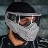 HK Army HSTL Skull Paintball Goggle/Airsoft Mask (Grey, Clear) view 4
