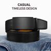 Zitahli Belt Men,Leather Ratchet Belt for Men Dress Casual Every Day with Adjustable Buckle,Trim to Fit For Gift Size 34"-40" view 4