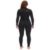 Billabong Womens 3/2mm Synergy Back Zip Fullsuit - Wild Black | 10 view 2