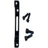 Brake Adaptor, POST Mount Caliper to FLAT Mount Fork 140mm Rotor, 4 Bolts PM:FM Adapter, Compatible with Shimano PM Brakes, Compatible with RockShox FM Forks, Compatible with SRAM, Compatible with Fox view 2