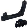 Brake Adaptor, POST Mount Caliper to FLAT Mount Fork 140mm Rotor, 4 Bolts PM:FM Adapter, Compatible with Shimano PM Brakes, Compatible with RockShox FM Forks, Compatible with SRAM, Compatible with Fox view 4