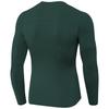 SPVISE Compression Shirt Men Long Sleeve Workout Gym Baselayer Top Green view 3