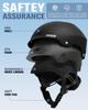 Findway Ski Helmet [Upgrade] Snowboard Helmet for Adults,[Goggles Friendly] Durable ABS Shell, Protective EPS Foam & Adjustable Dial, Snow Sport Helmet for Men, Women & Youth view 2
