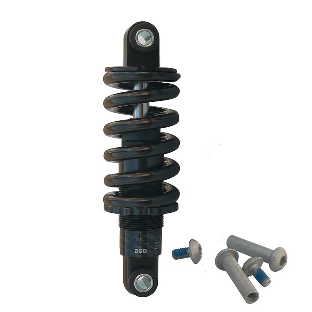 Jejy Rear Shocks 750/850/1000/1500lbs Mountain Bike Rear Spring Shock Absorber 190mm for Electric Scooter Folding Bicycle (Pounds : 1800lbs)