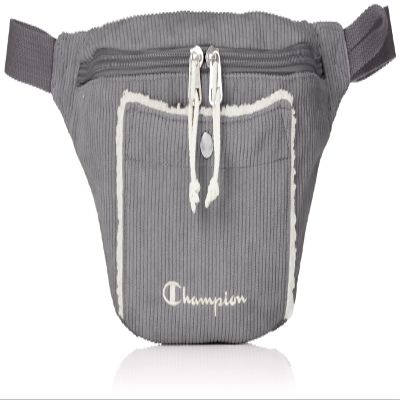 Champion Brio Waist Bag, 33.8 fl oz (1 L), ligjt grey, H15W28D8cm