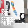 Monstrum Pro Series 7075 Aluminum Scope Rings | 30 mm | High Profile view 2