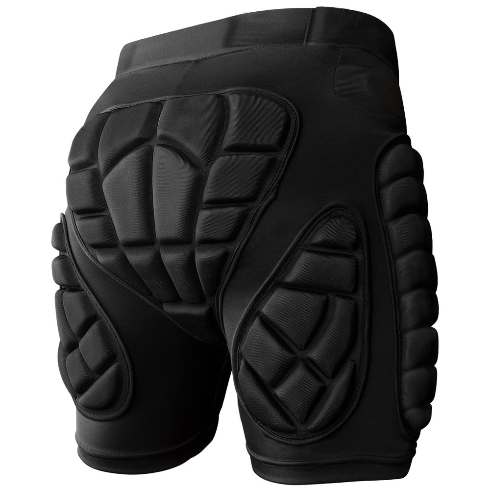 Cienfy 3D Hip Protection Eva Butt Pads Protective Padded Shorts Crash Pad Impact Gear for Skiing Skating Snowboarding Skateboarding (Small)