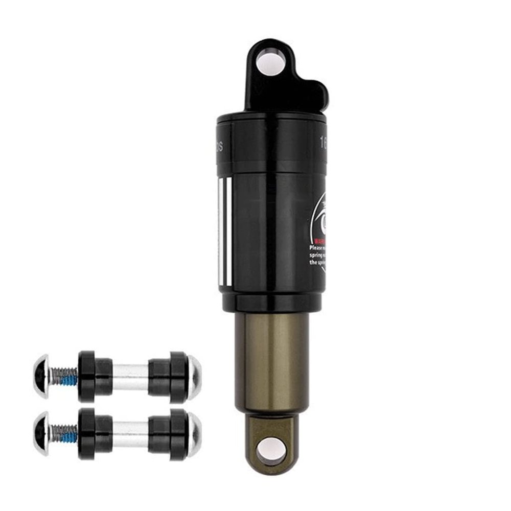 Jejy 150mm Bicycle Shock Absorber, 750/850/1000lbs Oil Spring MTB Rear Shocks with Screws Kit (Size : 165 * 1000lbs)