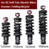 Adjustable Damping MTB Rear Shock Absorber 125mm 150mm 165mm190mm Bicycle Rear Biliary Spring Shock (Pounds : 1500LBS, Size : 125mm) view 4