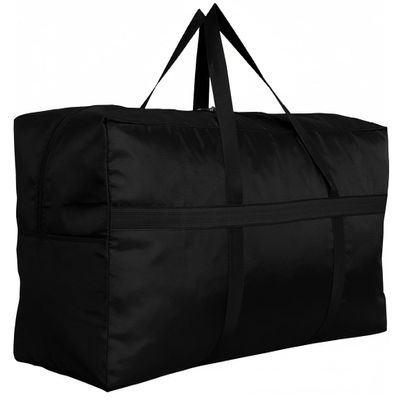 DoYiKe Extra Large Storage Bag with Zippers and Handles, Big Foldable Duffle Bag for Travel-56x27x15Inch