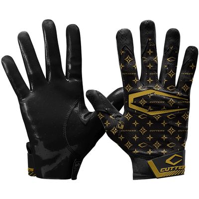 Black/Gold Lux Rev Pro 4.0 Limited-Edition Receiver Gloves
