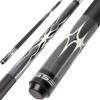 GSE Games & Sports Expert 58" 2-Piece Canadian Maple Hardwood Billiard Pool Cue Sticks for Men/Women, Great for House or Commercial/Bar Use (Grey, 19 Oz) view 1