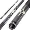 GSE Games & Sports Expert 58" 2-Piece Canadian Maple Hardwood Billiard Pool Cue Sticks for Men/Women, Great for House or Commercial/Bar Use (Grey, 18 Oz) view 1