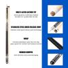 GSE Games & Sports Expert 58" 2-Piece Canadian Maple Hardwood Billiard Pool Cue Sticks for Men/Women, Great for House or Commercial/Bar Use (Grey, 18 Oz) view 2