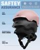 Findway Ski Helmet [Upgrade] Snowboard Helmet for Adults,[Goggles Friendly] Durable ABS Shell, Protective EPS Foam & Adjustable Dial, Snow Sport Helmet for Men, Women & Youth view 2