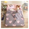 Sleeping Bag Liners Portable Adult Sleeping Bag, Ultra Light Compact Cotton Sleeping Bag Liner for Outdoor Camping Travel Hotel Sheet, for Four Seasons (Size : 80x215cm/31.49x84.64in) view 1