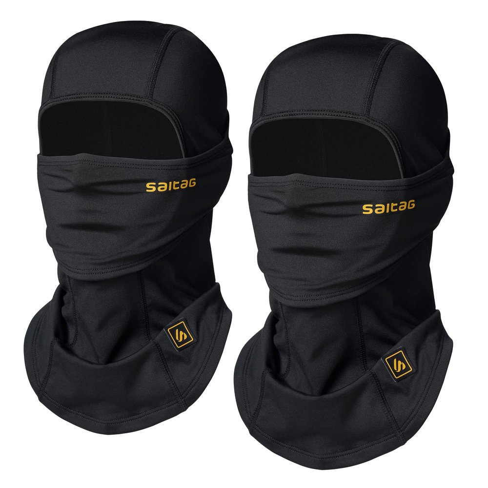 SAITAG Winter Balaclava Ski Mask, Moisture Wicking and Windproof Fleece Thermal Face Mask, Skiing Motorcycle Hood Cold Weather Gear for Men Women