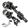HNZMDY Archery 5 Pin Bow Sights 0.019 Optical Fiber Compound Bow Sight Micro Adjust Tool Less Design for Compound Bows Archery Hunting (Long Pole) view 1