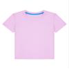 Aislor Kids Boys Girls Crewneck Short Sleeve T-Shirt School P.E Sports Fitness Running Top Undershirt Activewear Pink 5-6 Years view 3