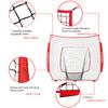 Storgem Replacement Net for Baseball Net,(Net Only),7-Strand Knotless Polyester Net,Fits The 7x7ft Size Baseball Bow Style Frames (Red Pro) view 2