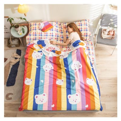 Sleeping Bag Liners Comfortable Cotton Sleeping Bag, Compact Adult Sleeping Bag Camping Travel Hotel Sheet Sleeping Bag Liner, Easy to Wash (Size : 120x215cm/47.24x84.64in)