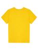 Aislor Kids Boys Girls Crewneck Short Sleeve T-Shirt School P.E Sports Fitness Running Top Undershirt Activewear Yellow 7-8 Years view 4