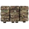 Tactical Triple 5.56 Fast Mag Pouch Molle Open Top Hunting Tactical Nylon Magazine Pouch Airsoft Carrier Pocket(High) view 2