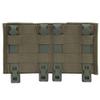Tactical Triple 5.56 Fast Mag Pouch Molle Open Top Hunting Tactical Nylon Magazine Pouch Airsoft Carrier Pocket(High) view 3