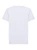 Aislor Kids Boys Girls Crewneck Short Sleeve T-Shirt School P.E Sports Fitness Running Top Undershirt Activewear White 11-12 Years view 2