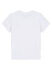 Aislor Kids Boys Girls Crewneck Short Sleeve T-Shirt School P.E Sports Fitness Running Top Undershirt Activewear White 11-12 Years view 4