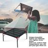iClimb 1 Extendable Table and 1 Anti-Sinking Large Feet Chair Bundle, Ultralight Compact for Single Adult Outdoor Backpacking Camping Hiking Beach Concert view 4