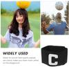 Captain Armband,Sports Captain C Arm Band Unisex Football Armband for Kids and Youth Training Accessories view 3