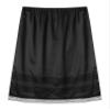 YONGHS Womens Half Slips Anti Static Lace Plus Size Long Underskirts for Under Dresses Black 3X-Large view 3