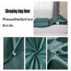 Sleeping Bag Liners Compact Adult Sleeping Bag, Clean and Comfortable Dustproof Sleeping Bag Liner, for Outdoor Camping Trip Hotel Sheets Bedding, Suitable for Single/Double view 2