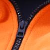 Fleece Jacket Boys Toddler Boys Girls Long Sleeve Winter Solid Fleece Zipper Coat Jacket Thicken (Orange, 4-5 Years) view 2
