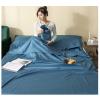 Sleeping Bag Liners Compact Adult Sleeping Bag, Clean and Comfortable Dustproof Sleeping Bag Liner, for Outdoor Camping Trip Hotel Sheets Bedding, Suitable for Single/Double view 1