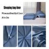 Sleeping Bag Liners Compact Adult Sleeping Bag, Clean and Comfortable Dustproof Sleeping Bag Liner, for Outdoor Camping Trip Hotel Sheets Bedding, Suitable for Single/Double view 2