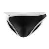 JEsilunmaMY Sexy Underwear for Men Low Rise Bulge Pouch Stretch Bikini Briefs Breathable Comfortable Underpants Swimwear (Black,X-Large) view 1