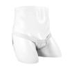 JEsilunmaMY Sexy O Ring Jockstrap for Men Low Rise Open Hole Sissy G-String Underwear Lightweight Stretch Underpants Lingerie (White,One Size) view 3