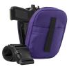 POYOLEE Women's Concealed Carry Gun Bag Tactical Soft Pistol Case Wide Nylon Belt Holster Pouch Waist Fanny Pack Fits Mid Compact Handguns for Everyday Carry (single purple) view 1
