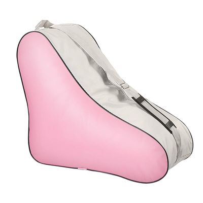 BESPORTBLE Roller Skate Bag: Ice Skate Bags, Roller Bags for Skates for Girls Boys Adults Fits Skates, Inline Skate Most Roller Skate (Pink)