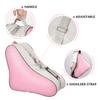 BESPORTBLE Roller Skate Bag: Ice Skate Bags, Roller Bags for Skates for Girls Boys Adults Fits Skates, Inline Skate Most Roller Skate (Pink) view 3