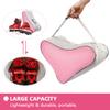 BESPORTBLE Roller Skate Bag: Ice Skate Bags, Roller Bags for Skates for Girls Boys Adults Fits Skates, Inline Skate Most Roller Skate (Pink) view 4