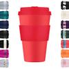 Ecoffee Cup 14oz (400ml) Reusable Coffee Cup PLA Plant-Based Travel Mug with Silicone Lid, Melamine Free & Dishwasher Safe Meridian Gate view 1