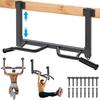 Kipika 32" Ceiling Mounted Pull Up Bar - Heavy Duty, Highly Adjustable, Multifunctional Chin Up Bar - Home Gym System with Punching Bag Hanger and Resistance Bands Training (Joist Pull Up Bar) view 1