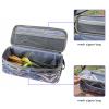 Pilipane Camping Travel Cooking Utensils lunch box , Portable Outdoor Cooking and Grilling Utensil lunch box Travel Bag for Backpacking BBQ Camping Hiking Travel(Blue) view 2