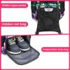AI EN JIU Softball Equipment Bag for Youth Girls Adult, Lightweight Baseball Backpack with Shoe Compartment, Fence Hook for TBall Bat, Helmet(PinkCamouflage) view 3