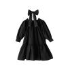 Baby Newborn Infant Girls Long Sleeveless Solid Lace Spring Autumn Princess Dress Clothes Beautiful (Black, 2-3 Years) view 1