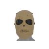 UK Arms Airsoft AC-475T Skull Full Face Airsoft Protective Gear Mask - TAN view 1